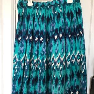 Blue Pattern skirt